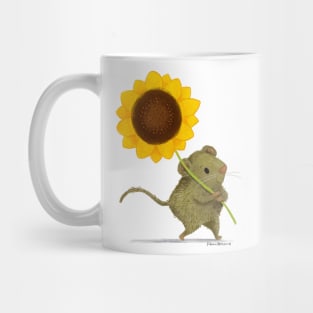 Bavarian Pine Vole with a Sunflower Mug